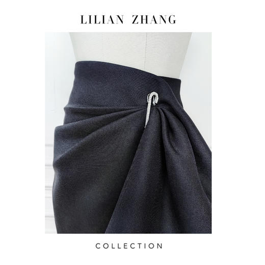 C系列—定制—都市力量——繁花盛绽 ——衣橱挚爱——花苞式半裙 2303045 商品图2