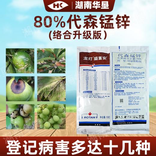 正品龙灯盛富安80%代森锰锌霜霉炭疽果树蔬菜大棚粉剂通用杀菌剂 商品图1