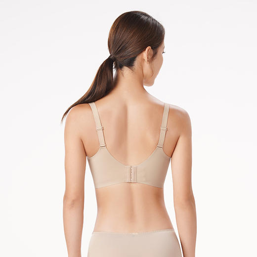 都市丽人舒软挺塑轻塑塑身内衣女蕾丝BC杯适穿3/4杯超薄款速干调整型文胸软钢圈三排扣LJ43D6 商品图4