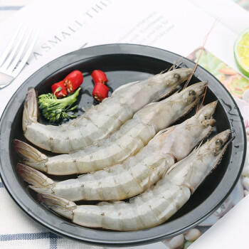 禧美海产白对虾 无冰净重400g/盒 22-27只 盐冻锁鲜 烧烤 烧烤轻食 海鲜 商品图2