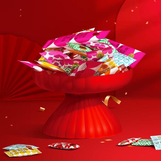 徐福记 新年糖桶糖果桶零食礼盒 420g 商品图3