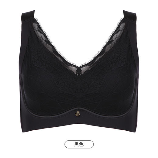 都市丽人舒软挺塑轻塑调整型内衣女蕾丝塑身CD杯3/4杯超薄文胸软钢圈四排扣LJ43C3 商品图8