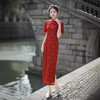 日常修身，高腰气质敬酒服改良旗袍XL-24109 商品缩略图0