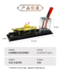 【山东舰模型水晶笔筒】山东舰金属模型水晶笔筒摆件等比例仿真rz 商品缩略图6