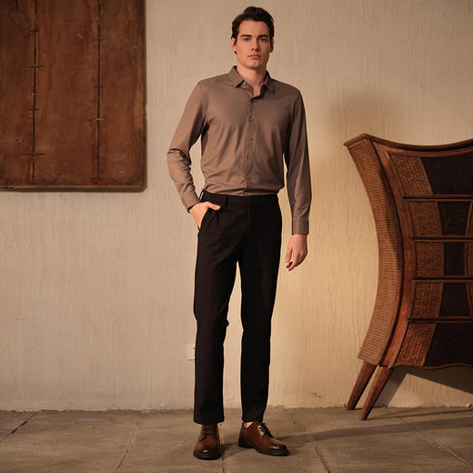 YvesFigarau伊夫·费嘉罗休闲长袖衬衫962302 商品图1