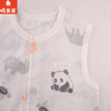 棉果果夏季新品3A抗菌纱布无袖连体衣M201724224366 商品缩略图1