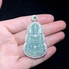 DS925翡翠吊坠-豪镶全包香囊观音57*32 商品缩略图0