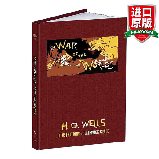 The War of the Worlds 英文原版 世界大战 H.G.威尔斯科幻小说 Calla Editions精装插图版 英文版 进口英语原版书籍 商品图0