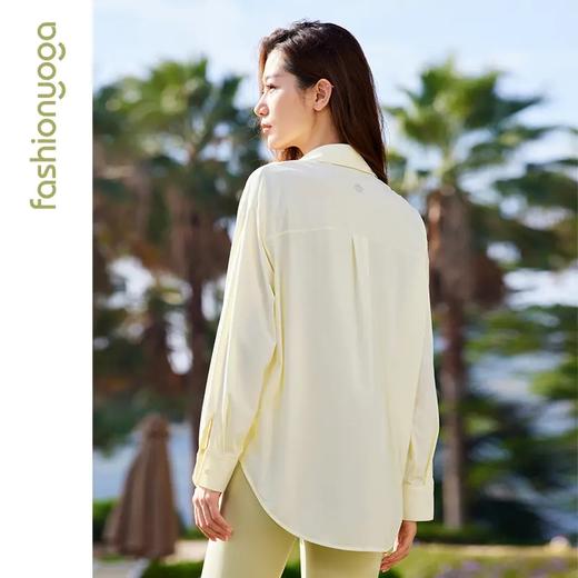 凡圣瑜伽轻薄防晒衬衫 F14309 商品图4