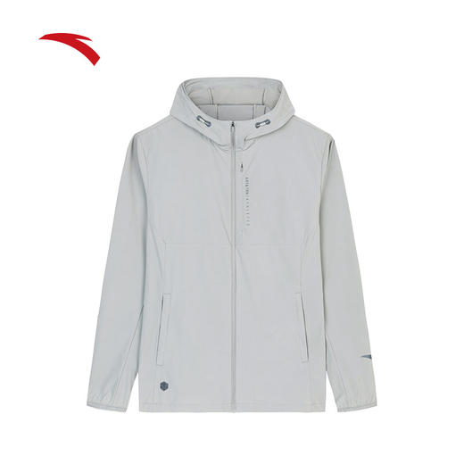 【3XL断码】安踏梭织防晒UPF50+运动外套男新款撞色薄款风衣152427624【无货退款】 商品图0