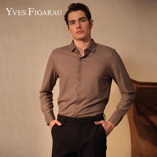 YvesFigarau伊夫·费嘉罗休闲长袖衬衫962302 商品图0