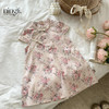 【清新甜美范！】柠里新中式连衣裙女童2024夏新款儿童甜美小清新国风盘扣旗袍裙潮 商品缩略图3