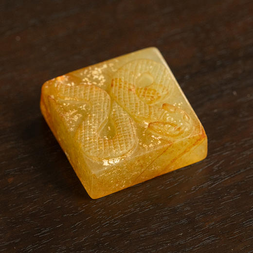 明 玉雕龙钮印章 商品图1