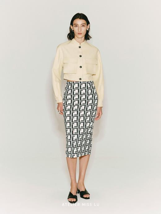 【晴空飞行】造型大口袋立领短款外套 商品图1