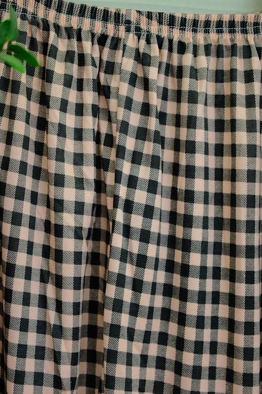 【YY商品推广】短袖格子裤家居服 商品图5