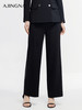 【商场同款】阿菁娜2024春季新款时髦直筒西裤A29C110009 商品缩略图4