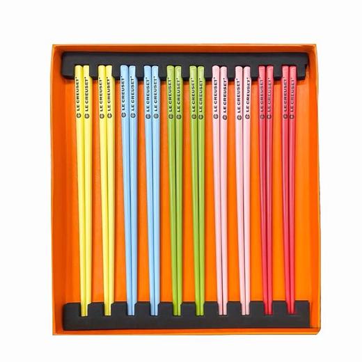 【酷彩炻瓷餐具】法国LE CREUSET酷彩彩虹筷子家用餐桌礼盒装陶瓷健康炫彩餐具套装 商品图2