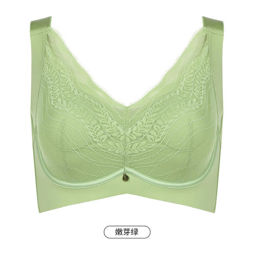 都市丽人舒软挺塑轻塑调整型内衣女蕾丝塑身CD杯3/4杯超薄文胸软钢圈四排扣LJ43C3 商品图10