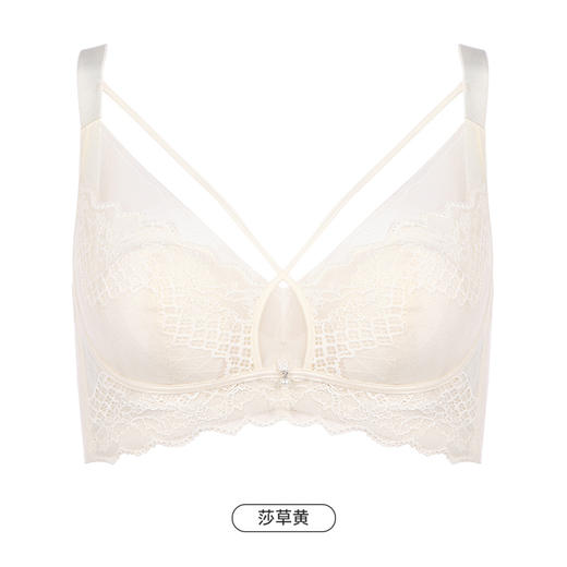 都市丽人舒软挺塑轻塑塑身内衣女蕾丝BC杯适穿3/4杯超薄款速干调整型文胸无钢圈四排扣LJ43B8 商品图12