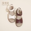 信诺 真皮舒适女鞋 2024新款夏季软底中老年妈妈鞋子平底防滑凉鞋L260-1 商品缩略图4