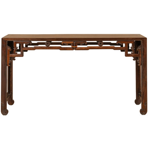 清 红木拐子云纹四面平条桌 商品图5