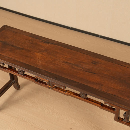 清 红木拐子云纹四面平条桌 商品图3
