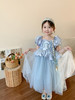 【超重工！艾莎公主裙】维木童装女童连衣裙2024夏季新款儿童韩版洋气公主裙纱裙宝宝裙子 商品缩略图2