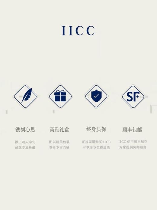 Fanci范琦×IICC珠宝【彩虹系列】彩符项链幸运护身符吊坠女18K玫瑰金蓝宝石 下单即赠（IICC珠宝专属礼盒）+顺丰空运+运费险 商品图4