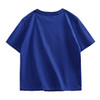 马登克莱因蓝短袖棒球纯棉T恤大罗纹圆领休闲宽松落肩显瘦上衣女 商品缩略图5