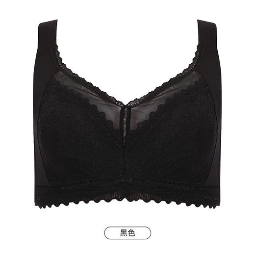 都市丽人完美包容大罩杯内衣女蕾丝文胸CD杯适穿3/4杯超薄款速干软钢圈四排扣LB43J3 商品图9