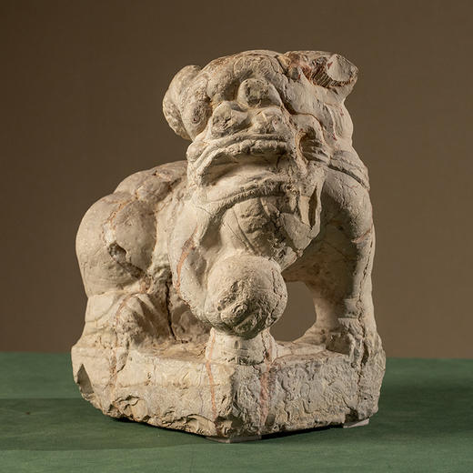 清 石雕狮子摆件 商品图2