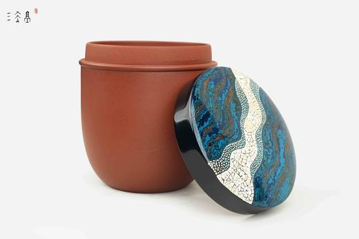 三希堂  流霞系列  不破不立大漆茶罐 商品图1