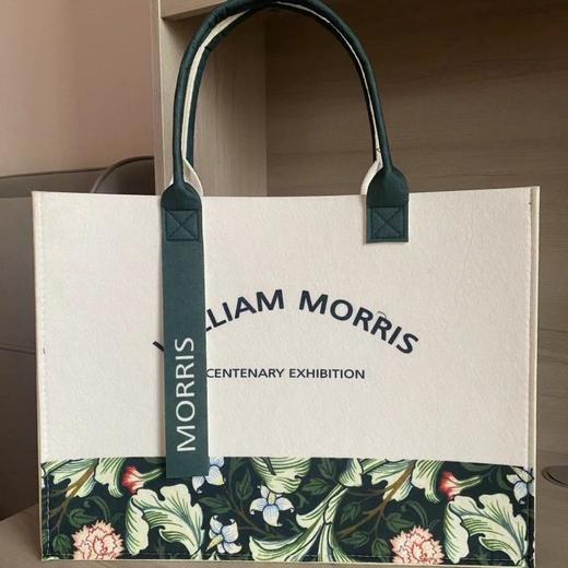 毛毡托特包礼品袋手提袋莫里斯花纹毛毡包 商品图2