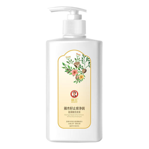 霸王  辣木籽止痒净屑氨基酸洗发液600g 10101022331 商品图0