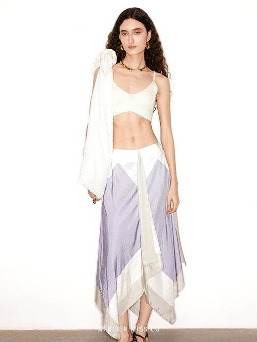 【泡沫之夏】肌理泡泡纱大号单肩包 商品图3