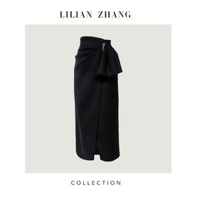 C系列—定制—都市力量——繁花盛绽 ——衣橱挚爱——花苞式半裙 2303045