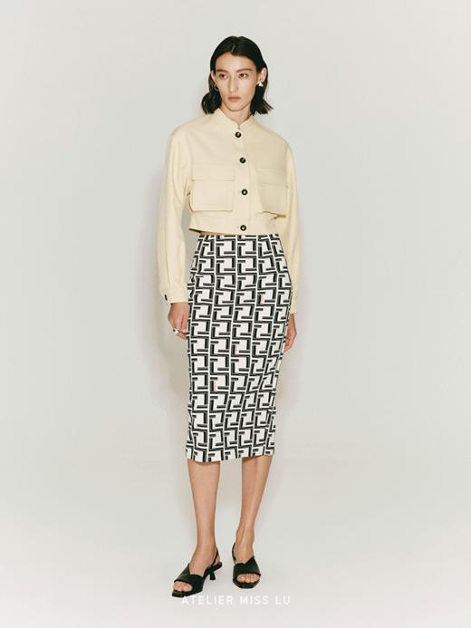 【晴空飞行】造型大口袋立领短款外套 商品图2