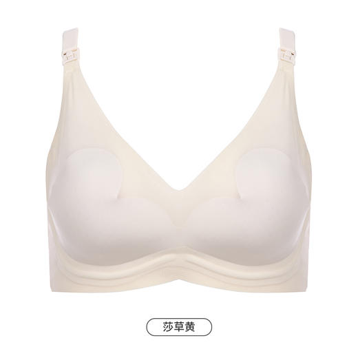 都市丽人快乐妈咪孕哺内衣女泳布文胸无尺码3/4杯超薄款速干无钢圈三排扣LB42L4 商品图11