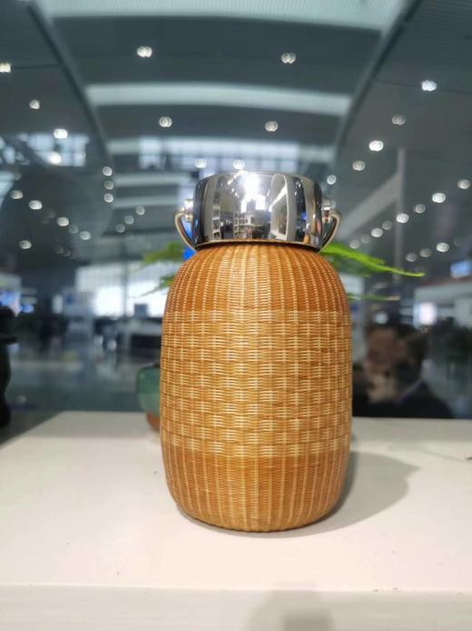 260ml 竹丝手提保温杯°本色&碳化色 商品图3