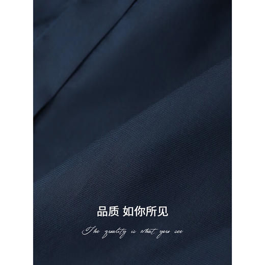 COCOBELLA莱赛尔宽松蝙蝠袖衬衫女优雅气质翻领衬衣SR916-2 商品图4