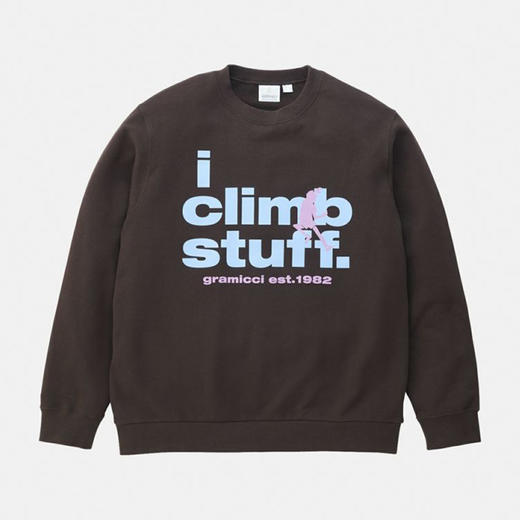 GRAMICCI I CLIMB STUFF SWEATSHIRT 印花圆领套头长袖卫衣 商品图4