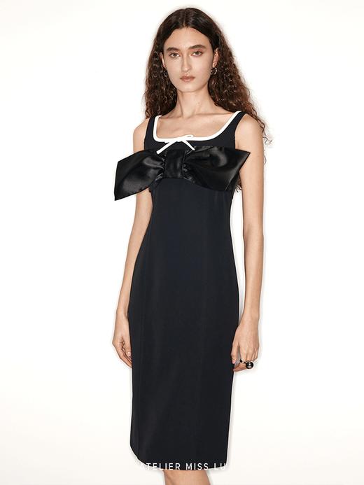 【黑夜琉璃】造型蝴蝶结背后松紧带抹胸上衣 商品图1