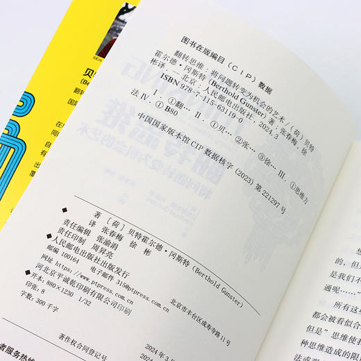 翻转思维：将问题转变为机会的艺术 成功励志类思维方式批判性思维刻意练习创新 商品图4