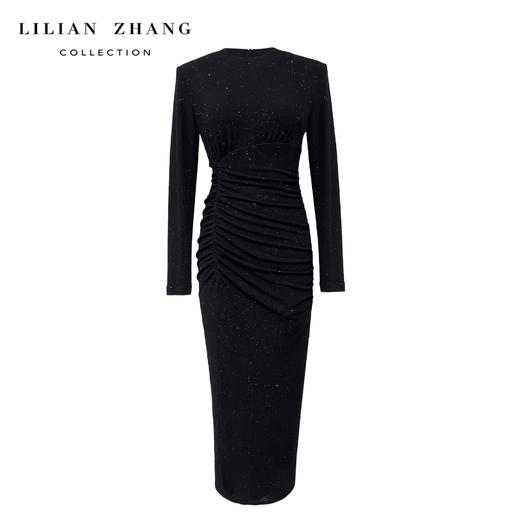 C系列——定制——都市力量——繁花盛绽——衣橱挚爱针织轻礼服裙2401019 商品图0