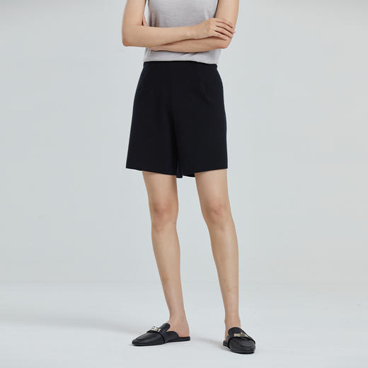 东黎 •  山羊绒 女士春秋季精纺时尚百搭宽松休闲羊绒短裤  4203 商品图2