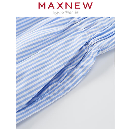 【短裤】女装宽松时尚条纹短裤 1N1224201 商品图3