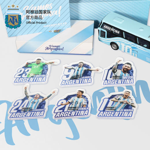 阿根廷国家队官方商品丨阿根廷球员肖像冰箱贴梅西磁铁足球迷周边 商品图4