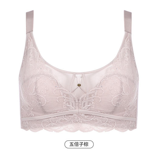都市丽人舒软挺塑轻塑塑身内衣女蕾丝BC杯适穿3/4杯超薄款速干调整型文胸无钢圈四排扣LJ42B3 商品图13