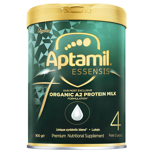 【澳洲直邮】 爱他美（Aptamil）奇迹光耀系列 有机A2绿罐婴幼儿配方奶粉1段2段3段4段 900g罐装包邮包税 商品图5