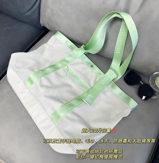 点此购买 LULULEMON Mesh男女款网面手袋 zc 284316 商品图1